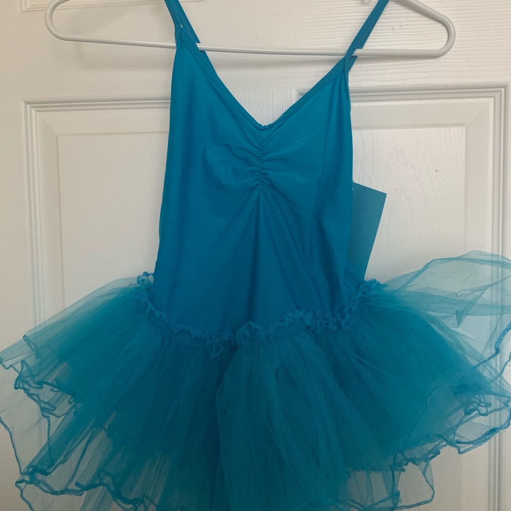 Blue ballet child costume